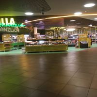 Vegan market inside the bigger market  at Billa Pflanzilla in Vienna