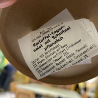 Schnitzel Salat 5,81€
  at Billa Pflanzilla in Vienna