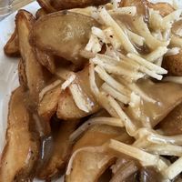 Poutine  at Veggie Bomb in Kamloops