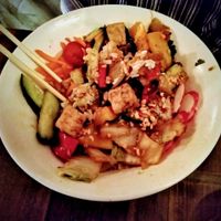 rice bowl at Pho - Soho in London