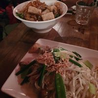 Vegan dinner at Pho - Soho in London
