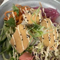 Poke bowl   at Kamino in Wanaka