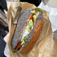   at Best Bagel Basilica in Budapest