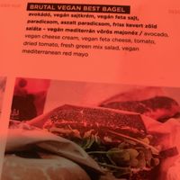   at Best Bagel Basilica in Budapest