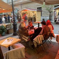   at Best Bagel Basilica in Budapest