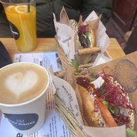   at Best Bagel Basilica in Budapest