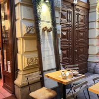 Location   at Best Bagel Basilica in Budapest