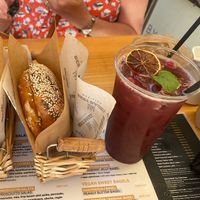   at Best Bagel Basilica in Budapest