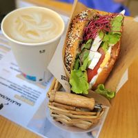  at Best Bagel Basilica in Budapest