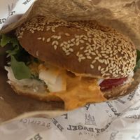   at Best Bagel Basilica in Budapest