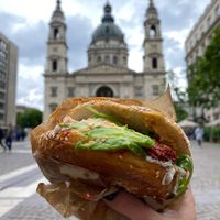  at Best Bagel Basilica in Budapest