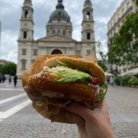  at Best Bagel Basilica in Budapest