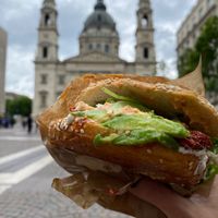  at Best Bagel Basilica in Budapest