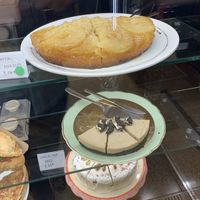 Dessert choices, cake, Oreo cake, carrot cake.  at L'arche À L'eau in Reims