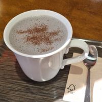 Black Latte (Sésame, Cacao, Gingembre) at L'arche À L'eau in Reims