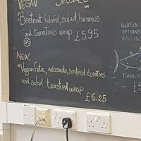 Vegan specials at York Explore Library and Archive in York