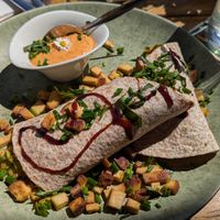 Wrap mit Räuchertofu at Vital-Restaurant-Cafe in Ottensheim