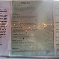 Menu also available on their website. at Papio's Place - Kiosk in Kihei