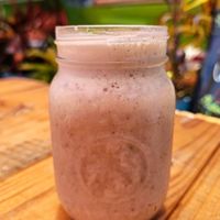 Malted Monkey Milk (try the frescas instead of this) at Papio's Place - Kiosk in Kihei