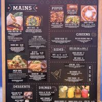 New menu!!! Awesome place, I love it!!!  at Papio's Place - Kiosk in Kihei