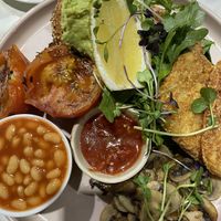 Plant based breakfast  at Van Loon's Nursery in Wallington