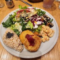 Garden plate at Chaya Natural & Wild Table #Veganuary at Chaya Macrobiotics - Hibiya in Tokyo