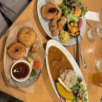 Vegan place, vegan curry  at Chaya Macrobiotics - Hibiya in Tokyo