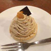 Bean tart at Chaya Macrobiotics - Hibiya in Tokyo