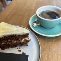 Vegan carrot cake   at ATYPICA Coffee in Granada