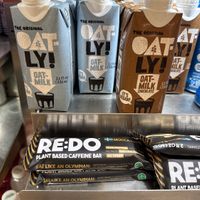 Oatly milk and vegan snack bars   at EWR - Cibo Express - T-C multiple locations in Newark
