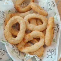 Onion rings #Veganuary at Açougue Vegano - Moema in Sao Paulo
