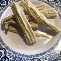 Beancurd sticks   at Seven Hotpot Restaurant in Abu Dhabi