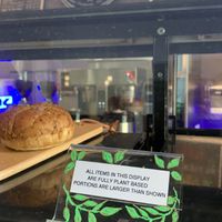 Display case  at Yates Coffee Bar in Victoria