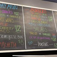 Menu  at Yates Coffee Bar in Victoria