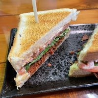 BLT sandwich   at Yates Coffee Bar in Victoria