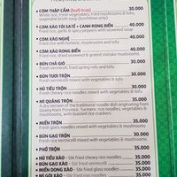 Menu 3/6 at La Bo De in Ho Chi Minh City