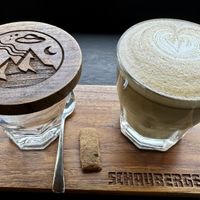 Mushroom latte  at Schauberger in Ubud