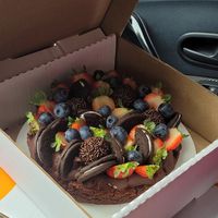 Brownie at Divinas Tetas in Curitiba