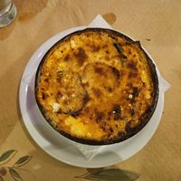 Vegan Moussaka at San Allote in Rhodes