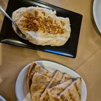 The Best hummus and Pita 🥰 at San Allote in Rhodes