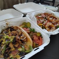 Social-icious sandwich and chop chop salad at The Social Vegan - SV Lounge - Maybe closed in Tallahassee