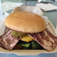 BBQ bacon cheese social burger at The Social Vegan - SV Lounge - Maybe closed in Tallahassee