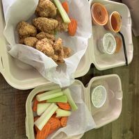 Buffalo Cauliflower! DELICIOUS !  at The Social Vegan - SV Lounge - Maybe closed in Tallahassee