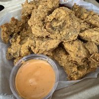 Fried Oyster Mushrooms   at The Social Vegan - SV Lounge - Maybe closed in Tallahassee