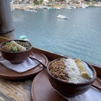 Lake views  at Forbidden Fruit in San Pedro La Laguna