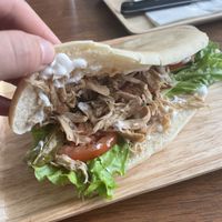 Chicken Sandiwch  at Oon Jai Marketplace in Vientiane