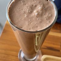 Reece’s cup smoothie, 40,000 kip  at Oon Jai Marketplace in Vientiane
