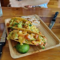 Tacos at Oon Jai Marketplace in Vientiane