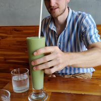 Smoothie at Oon Jai Marketplace in Vientiane