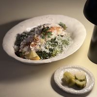 Scallop mushroom pasta dish  at ARP - 아르프 in Busan